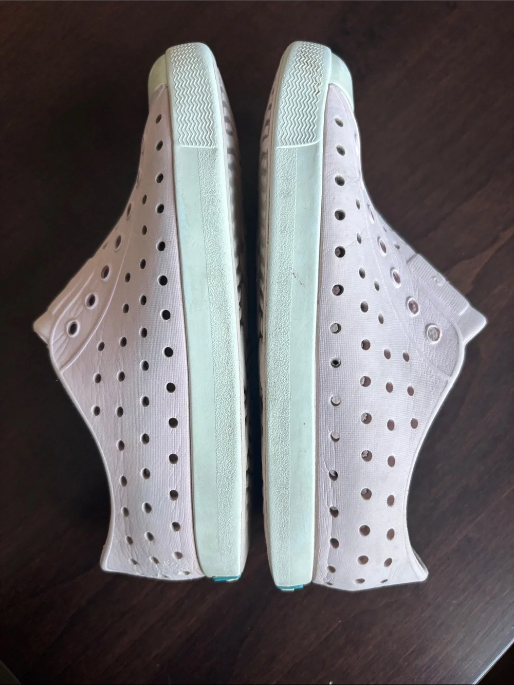 Native breathable perforated